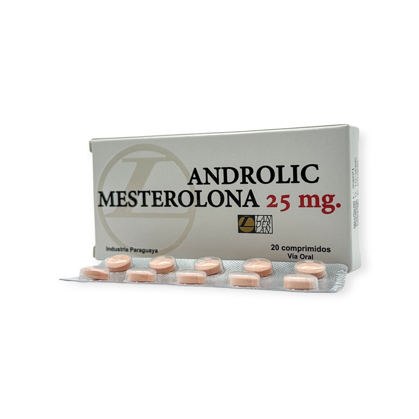 ANDROLIC MESTEROLONA 25 MG
