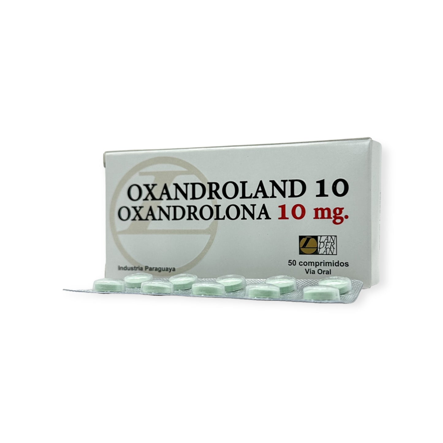 OXANDROLAND 50 UIS - 10 MG ( oxandrolona )