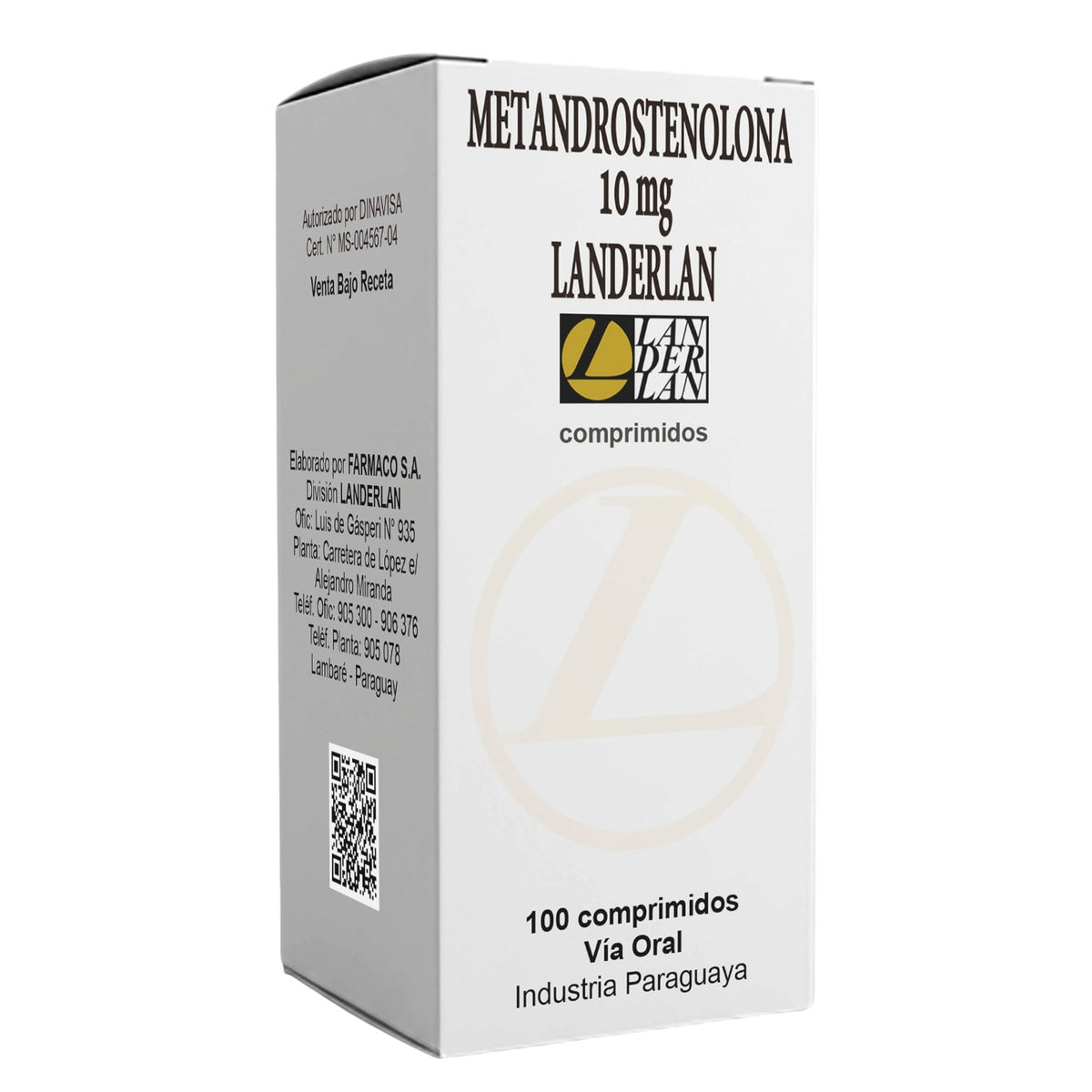 METANDROSTENOLONA 10 MG