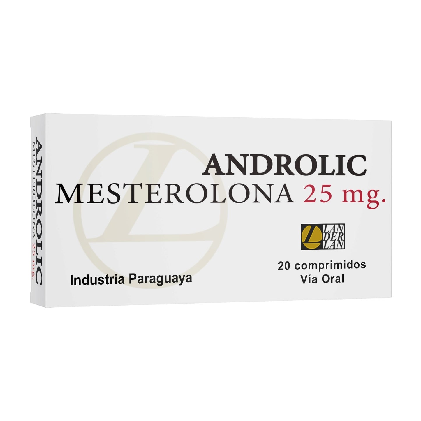 ANDROLIC MESTEROLONA 25 MG