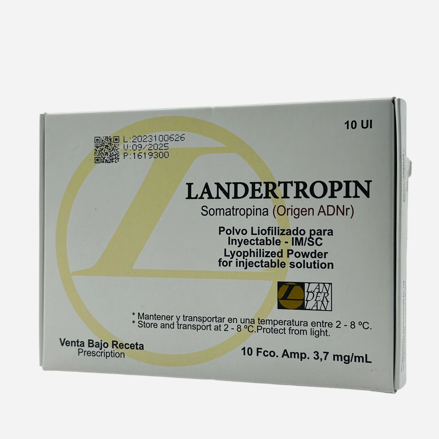 LANDERTROPIN 100 UIS ( hormona crecimiento )